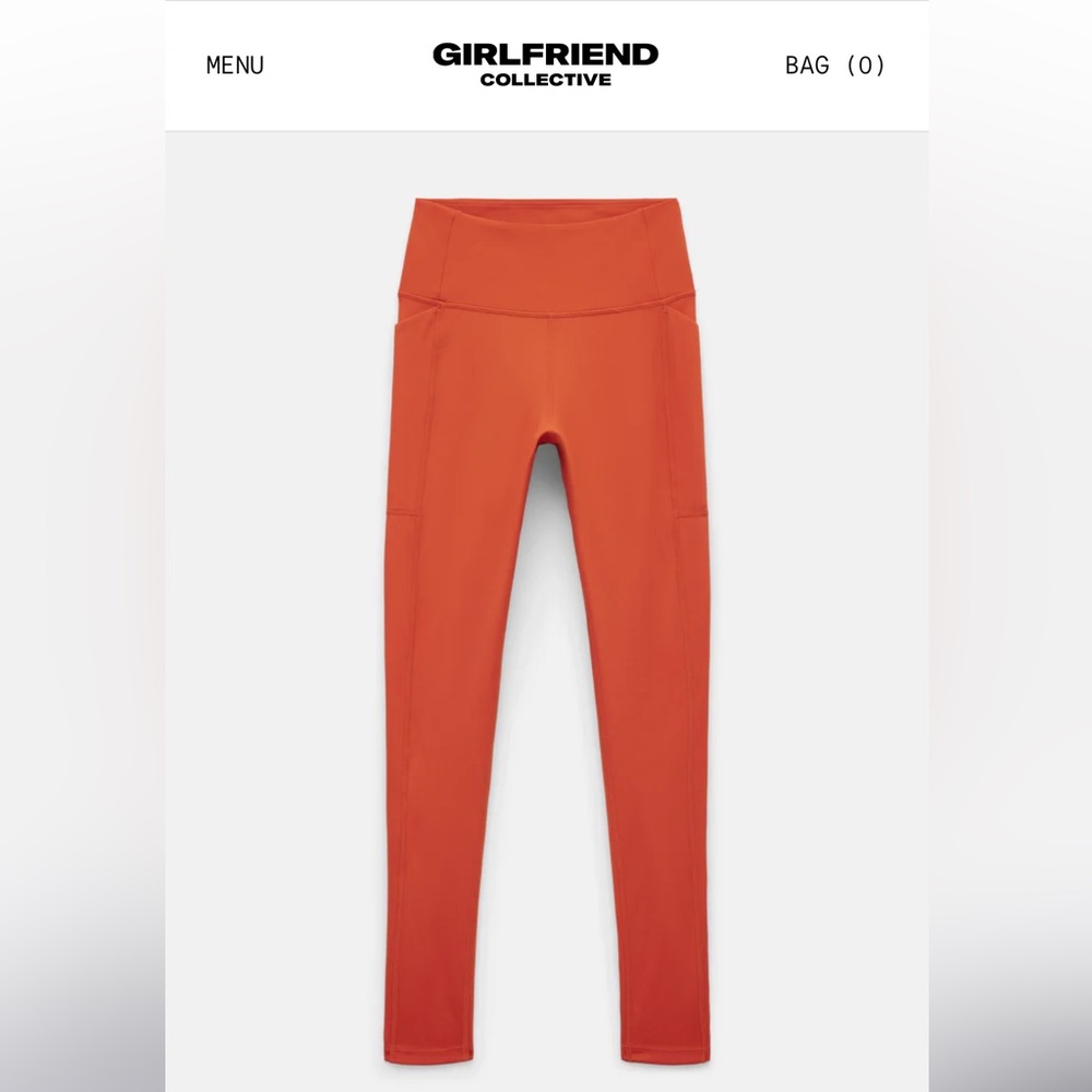 Girlfriend collective pocket legging